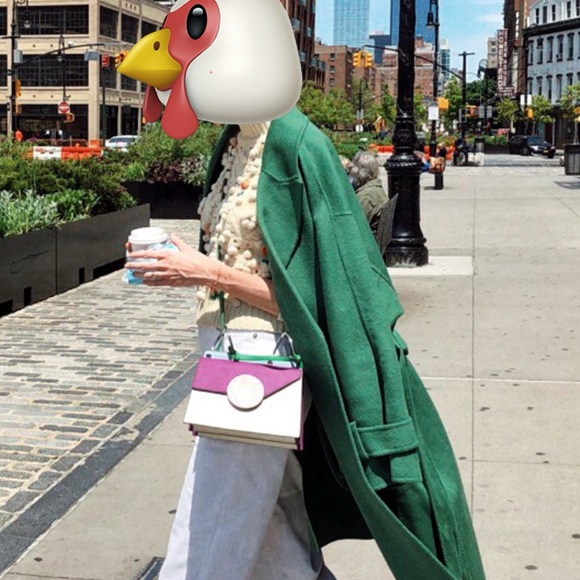 ZARA Oversized Green Coat - Picture 14 of 14